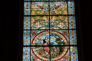 31 Stained Glass Ceiling Above The Golden Room Salon Dorado Teatro Colon Buenos Aires.jpg